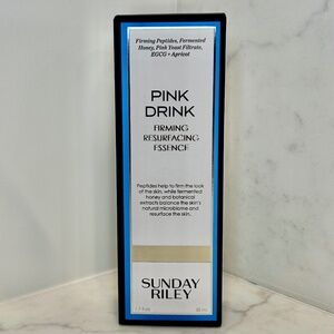 Sunday Riley Pink Drink Firming Resurfacing Essence - Full Size - Sealed - NIB